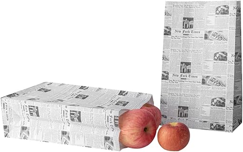 Vista 272 de Restaurantware Bag Tek - Bolsas de almuerzo desechables de 2 libras, 100 bolsas resistentes para llevar, parte inferior plana, ideal para Blanco