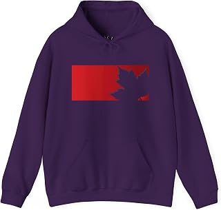 Cozy Maple Leaf Hoodie, Unisex Fall Sweatshirt, Thanksgiving Gift, Autumn Apparel, Nature Lover Clothing