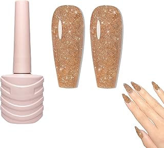 Charming Glitter Gel Esmalte,Charming Reflective Glitter Gel Verniz - Charmoso Glitter Gel Esmalte Art Verniz Manicure, Mergulhe Lâmpada LED, Para Iniciantes DIY em Casa Fovolat