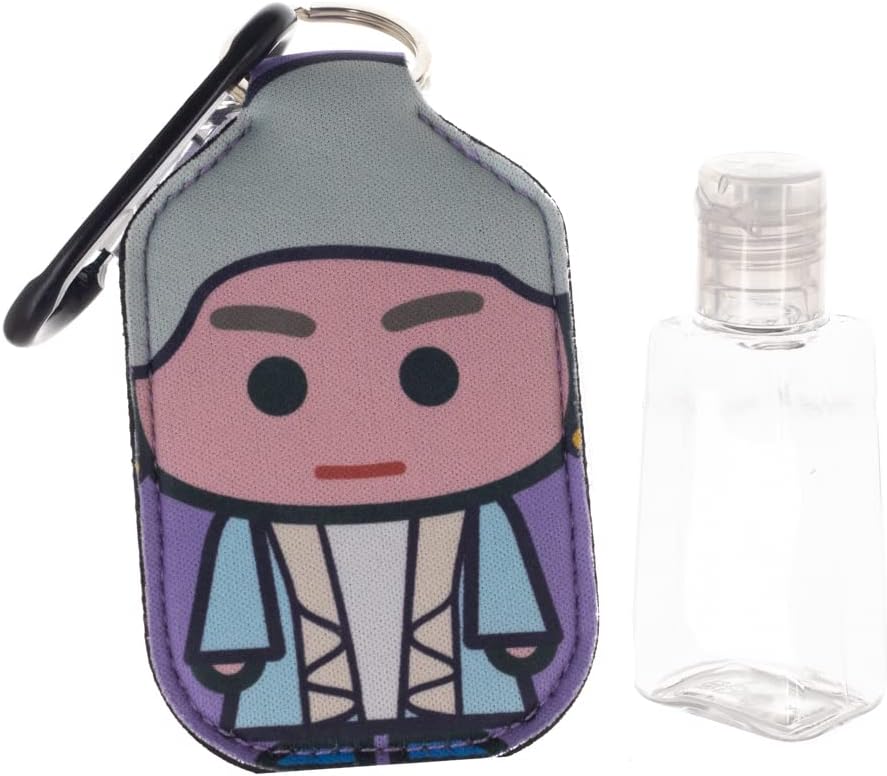 Bioworld Golden Girls Dorothy Keychain with Hand Sanitizer Bottle Holder