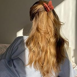 Canitor Butterfly Hair Clips for Women - Matte Big Butterfly Clips for Thick and Thin Hair, 4PCS Cute Medium Clips