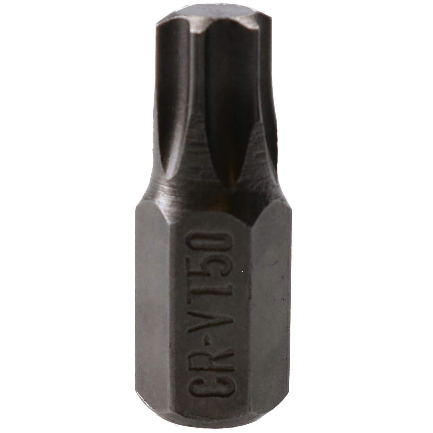 Ab Tools Men's T50 Torx Star Bit 30Mm Length 10Mm Shank Chrome Vanadium Hardened Tip Cr-V