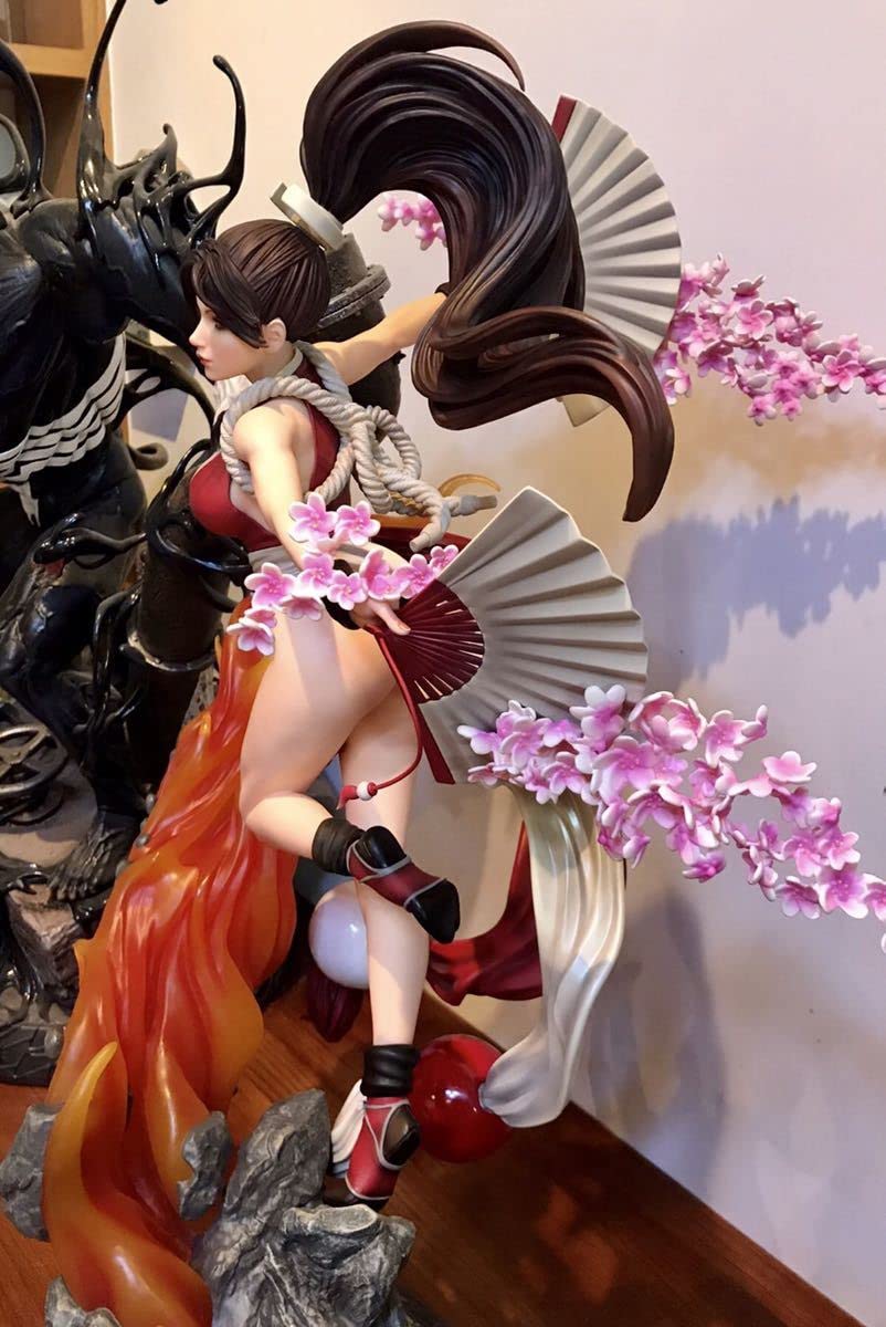 Amazon | 不知火舞フィギュア塗装済みガレージキット完成品1／4 ガラス