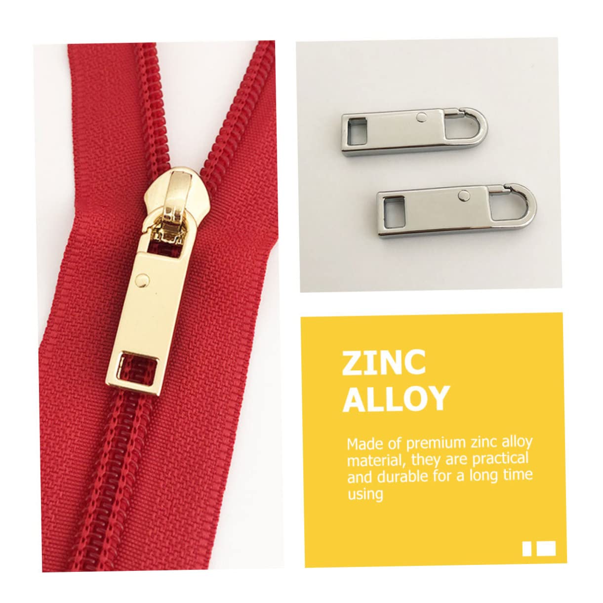 Operitacx 20pezzi Tiralampo Sostituzione Per Cerniere Accessori Per Riparazione Zip Borse Valigie e Abbigliamento Colori Variabili