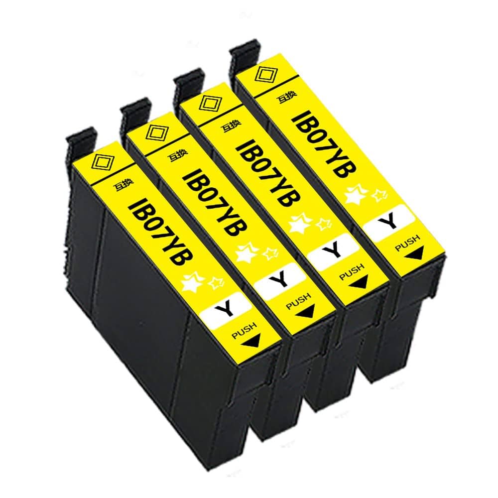 Amazon.co.jp: エプソン用 IB07 IB07YB 互換 インクカートリッジ