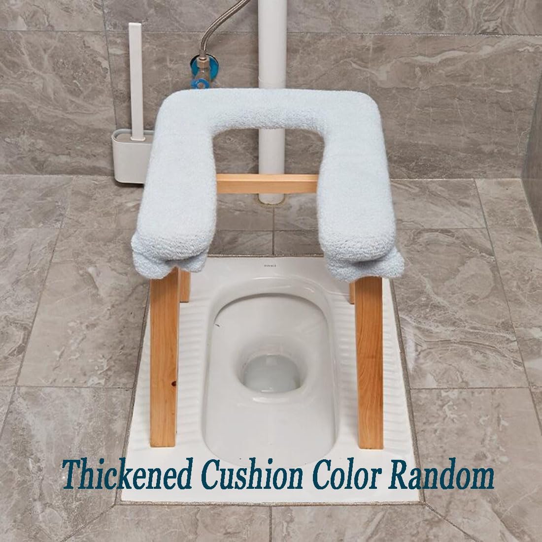 Wooden U-Shape Steam Seat with Four Legs,Yoni Steamer Stool,Yoni Steam Seat,V Steaming Chair,Three-Dimensional Toilet,Steaming Chair V Steam at Home Kit 13.4x11.8x15.7“LxWxH(No Steamer)