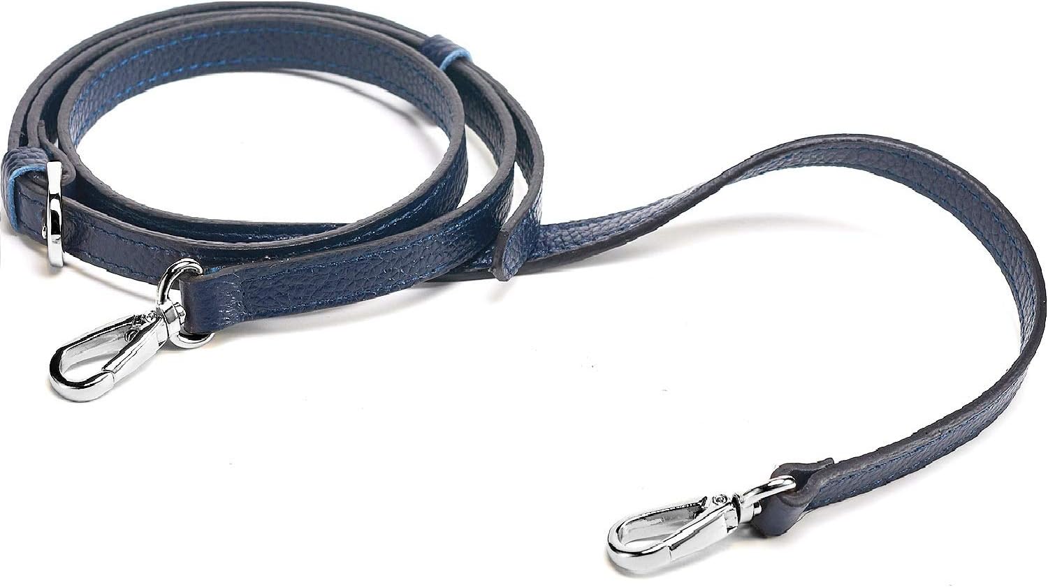 Full Grain Purse Strap Genuine Leather Replacement for Cross Body Bag Handbags