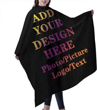 Custom Barber Cape for Men Personalized Professional Cutting Haircut Cape