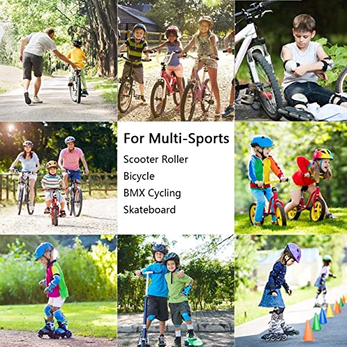 XJD Casco da Bici per Bambini età 3-13 Anni Casco