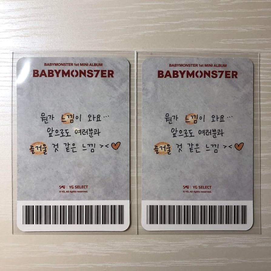 BABYMONSTER ローラ 当選者限定 20枚のみ トレカ BABYMONSTER ローラ 当選者限定 20枚のみ トレカ