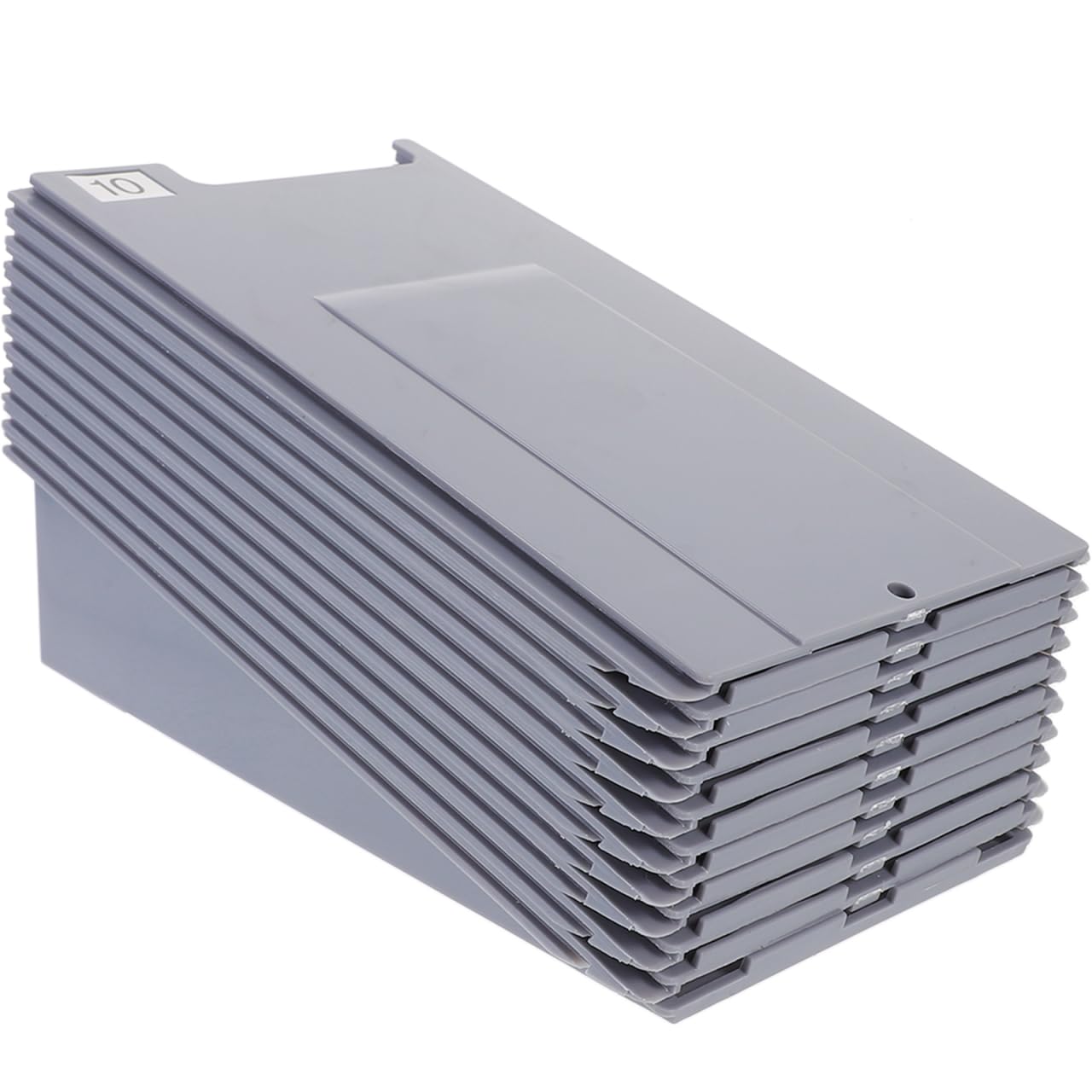 Porte cartes de pointage extensible multi poches pour l'organisation de bureau et maison