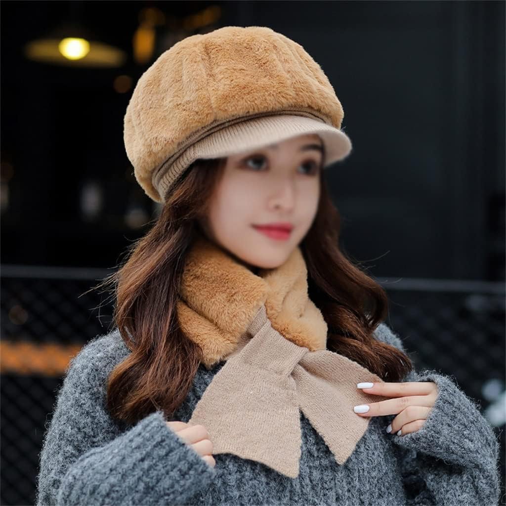 Warm Bib Woolen Cap 