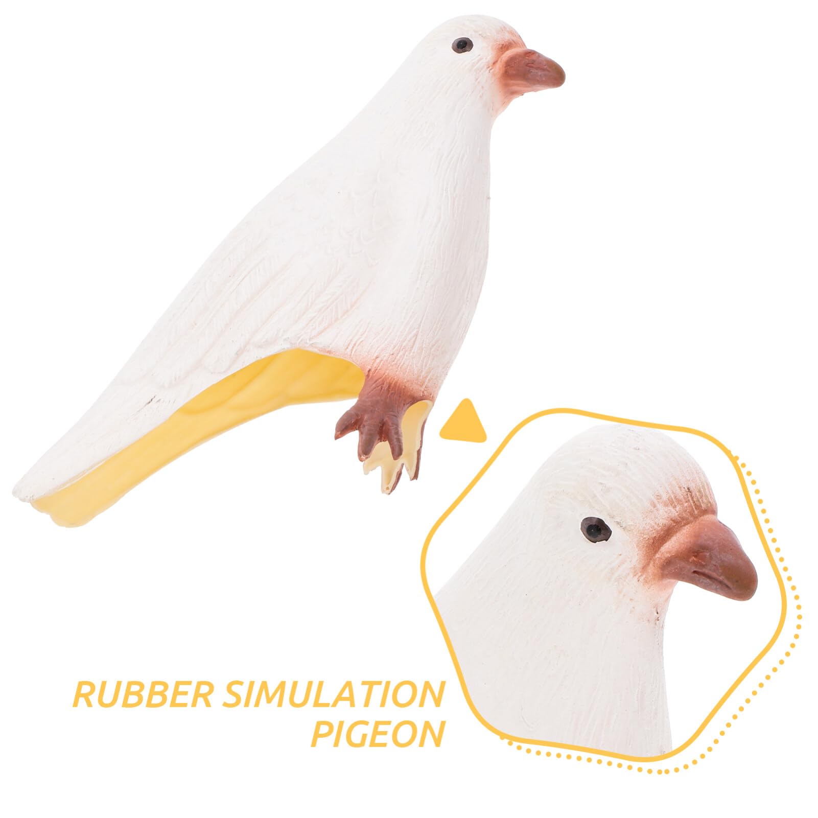 Amazon | JOINPAYA シミュレーション ハト、人工 模倣 動物 偽物 ハト