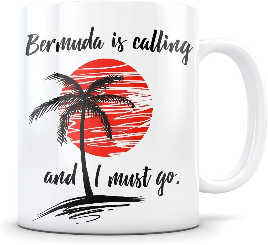 Bermuda souvenirs, Bermuda mug, Bermuda gift for women and men, Bermuda vacation, I love Bermuda, Bermuda travel gift, Gift For Friends On Birthdau, Christmas