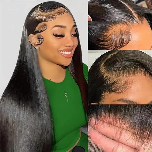 13 x4 Lace frontal Brazillian hair Wig 180% density (14")