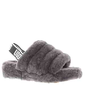 Amazon | [アグ] ファーサンダル Fluff Yeah Slide レディース