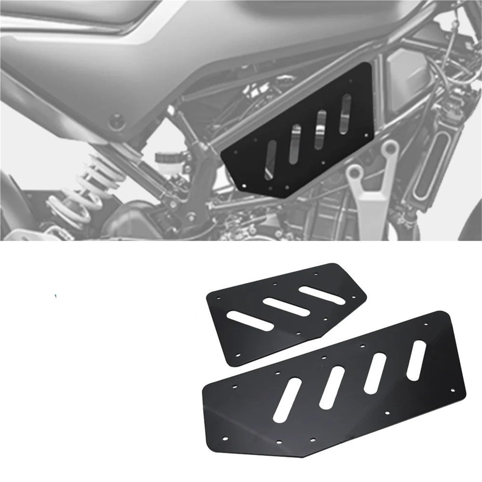 Motorcycle Tail Seat Boczny spoiler motocykla pokrywa pasuje do Husqvarna Vitpilen Svartpilen 250 401 2022 2023