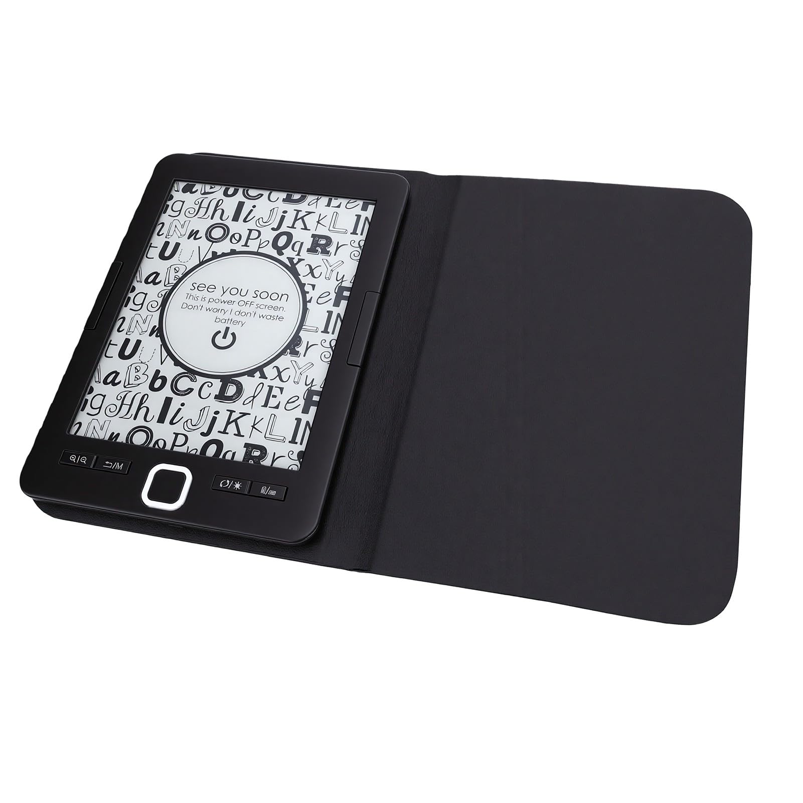 Generic Lettore di Ebook Portatile con Schermo a Inchiostro da 6 Pollici e Luce Frontale per Leggere Comodamente a Casa o in Viaggio 16 GB