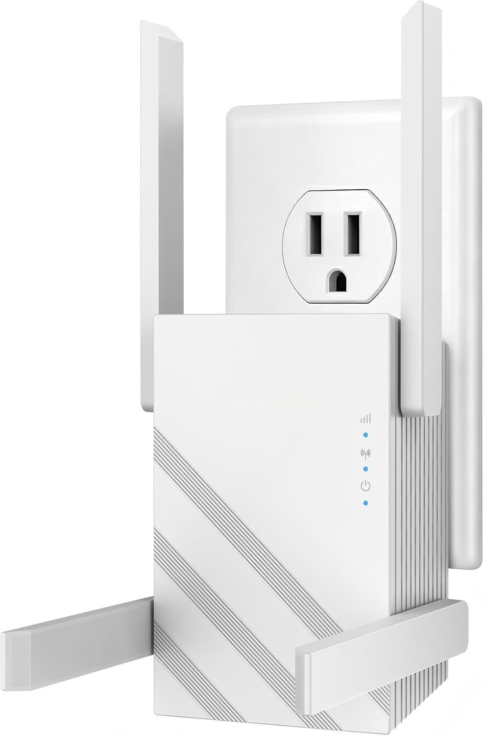 Photo 1 of 2026 1.2Gbps WiFi Extender Signal Booster, Up to 12880 Sq. Ft, Dual Band(5GHz/2.4GHz), Easy Setup WiFi Range Extender for Home with Ethernet Port, Stable Speed Repeater with 100+ Devices (White)