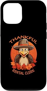 iPhone 13 Rental Clerk Funny Thanksgiving Turkey & Fall Case