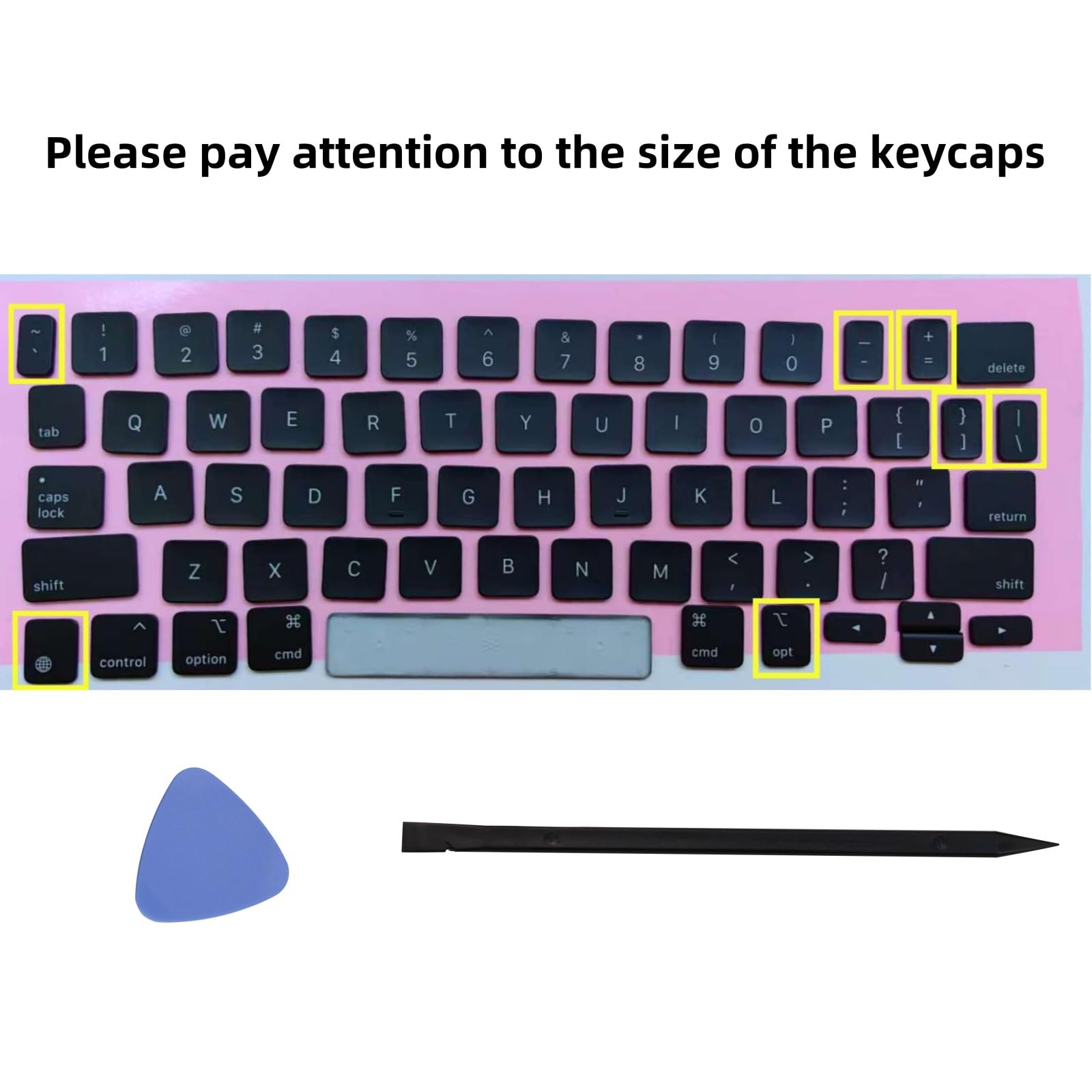 Amazon.com: Replacement US Keyboard Full Set of Keycap Keys (No