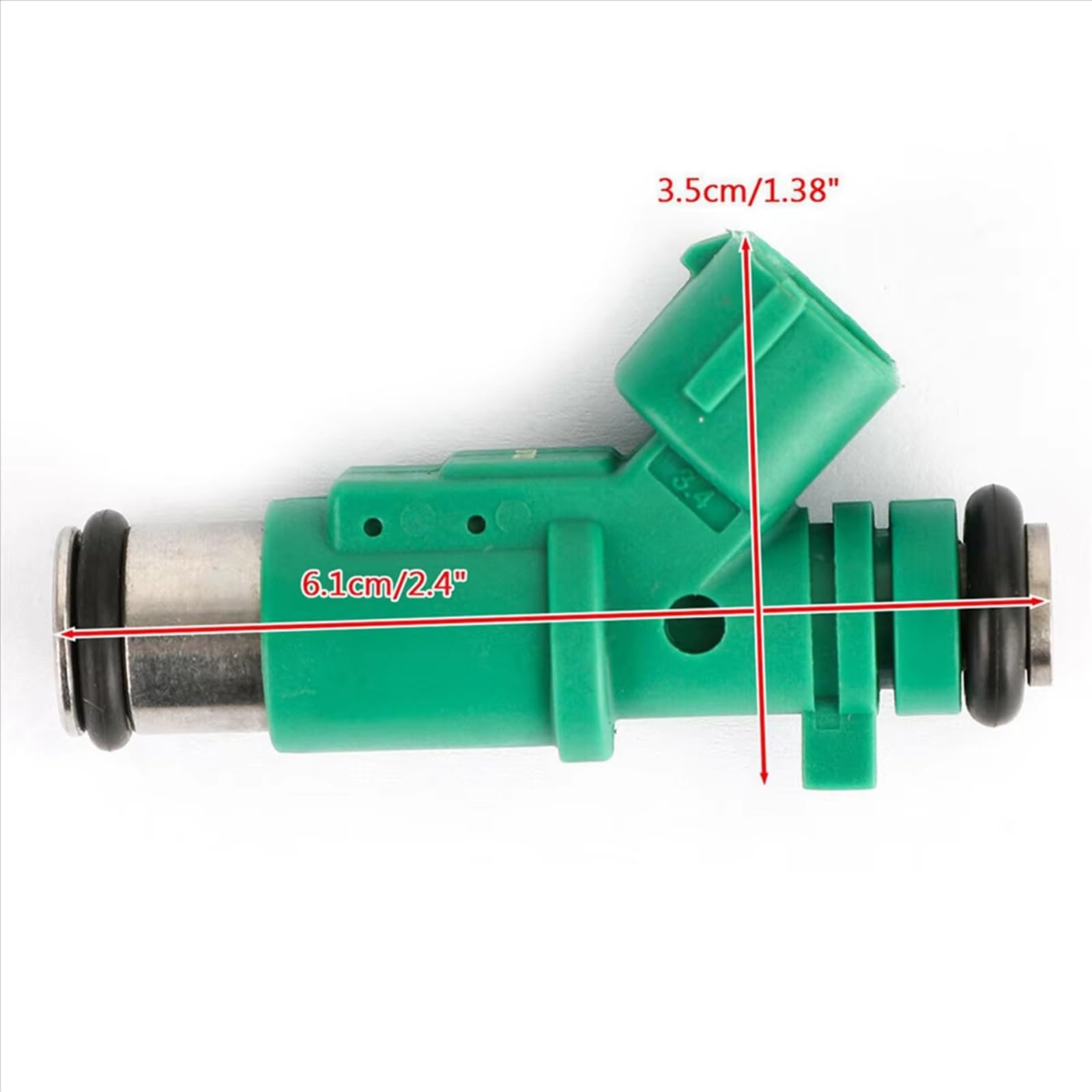 Inyector combustible 2 Inyectores Combustible 01F023 1984G0 9655833580 01F-023 348002 0280156208 Compatible Con Peugeot 1007 2005 2006 2007 2008 2009 2010 206 2009-2020