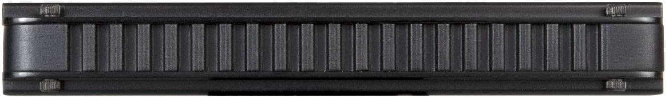 Silverstone MS12, 20Gbps SuperSpeed+ USB 3.2 Gen 2x2 Type-C to NVMe M.2 SSD Enclosure, Aluminum, Black, SST-MS12