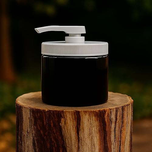 Miniatura 3 de Tarro bomba recargable de 16 onzas con dispensador de tubo de inmersión de bloqueo, recipiente de plástico sin BPA para aceites de masaje, lociones,