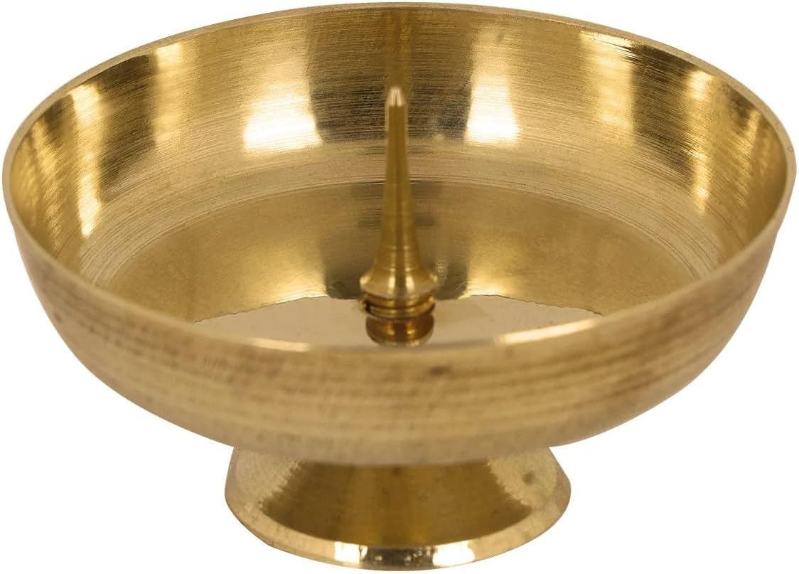 Brass Dhoop Batti Stand for God Pooja Temple, Home, Shop & Office Small Size (Brass Pack of 1)