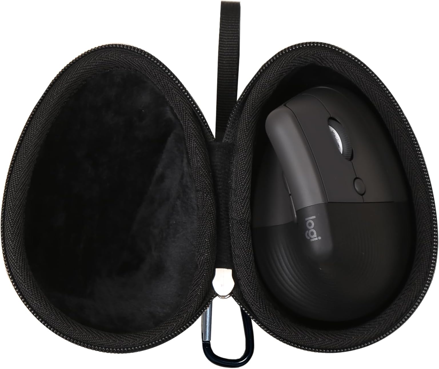 Mouse Case Fits for Logitech Lift Vertical Ergonomic Mouse, Travel Carrying Box for Logi Wireless Bluetooth Cordless Upright Mouse, Case Only (Black)