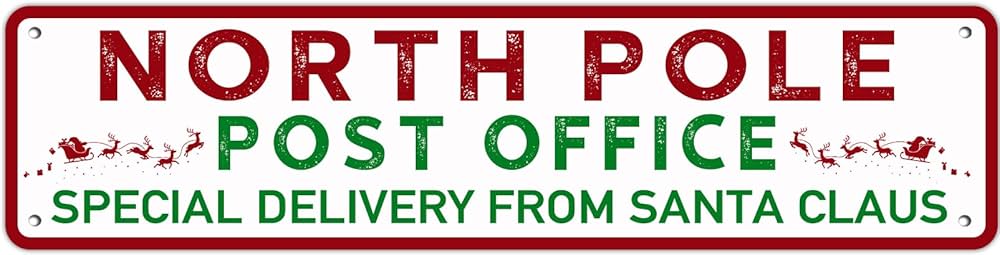 north-pole-post-office-special-delivery-from-santa-claus-a-metal-sign-christmas-plaque-sign-tin-sign-vintage-metal-sign-wall-decoration-home-bar-garage-man-cave-art-sign-4x16-inch-amazon-com-au for Free Printable Post Office Signs NORTH POLE POST OFFICE SPECIAL DELIVERY FROM SANTA CLAUS-A Metal Sign Christmas Plaque Sign Tin Sign Vintage Metal Sign Wall Decoration Home Bar Garage Man Cave Art Sign 4x16 Inch : Amazon.com.au: for Free Printable Post Office Signs
