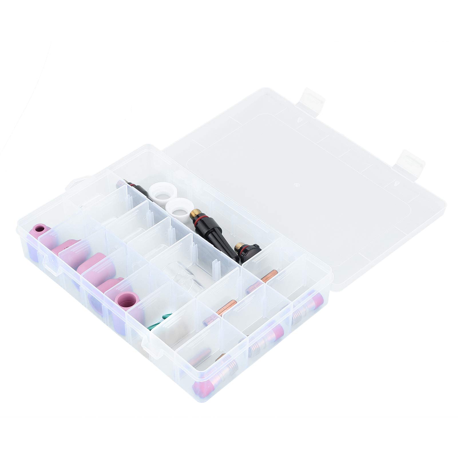 Ceramic Gas Lens Welding Nozzle Torch Set for Superior Performance Glass Cup Tip for WP?17/18/26