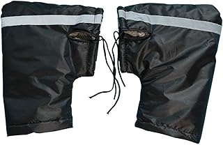 SM SunniMix 2 pçs luvas do guiador da motocicleta luvas à prova de vento universal motocicleta bicicleta luvas atv guiador muffs