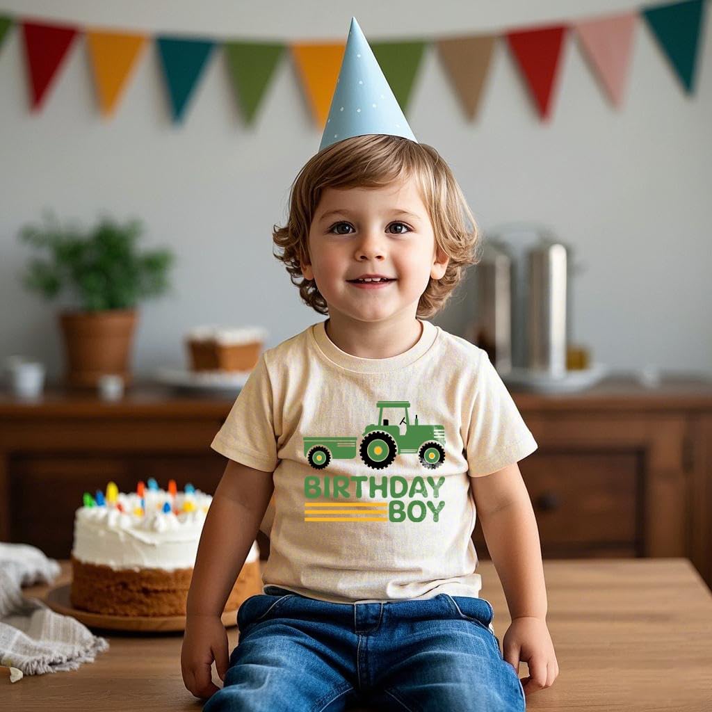 Birthday Boys Shirts 2nd 3rd 4th 5th 6th 7th Boys Birthday T-Shirts Cotton Short Sleeve Tees Tops - Image 4