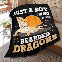 Just a Boy Who Loves Bearded Dragons