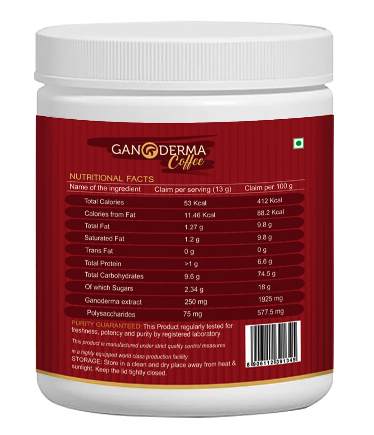 GANODERMA COFFEE (200 gm) - Image 3 thumbnail