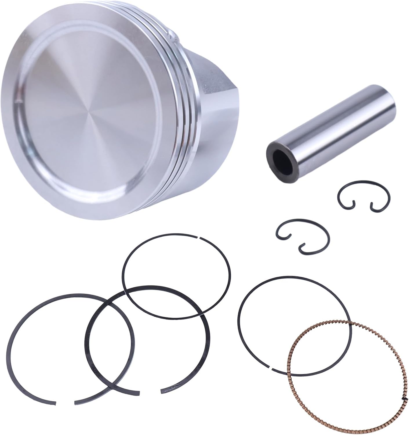 13001-6004 13001-0835 Piston 13008-0569 Rings Compatible with Kawasaki FR651V FR691V FR730V FS651V FS691V FS730V