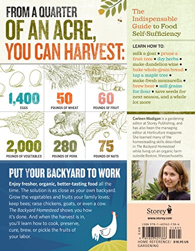 The Backyard Homestead: Produce All The Food You Need On Just A Quarter Acre! #TOP1