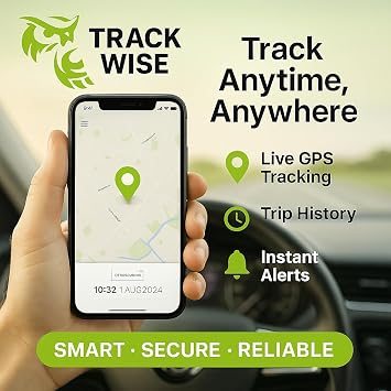 Pulse – Plug & Play OBD GPS Car Tracker | Real-Time Tracking via App | Trip History & Security Alerts | No Installation Required
