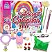 Gifts for Girls 2019 Advent Calendar, with 24 unique gifts including Unicorn Accessories, Hair Clips, Stamps for Kids, Cute Bracelets, a Large Hair Bow & Much More! Great Countdown Calendars for Girls
