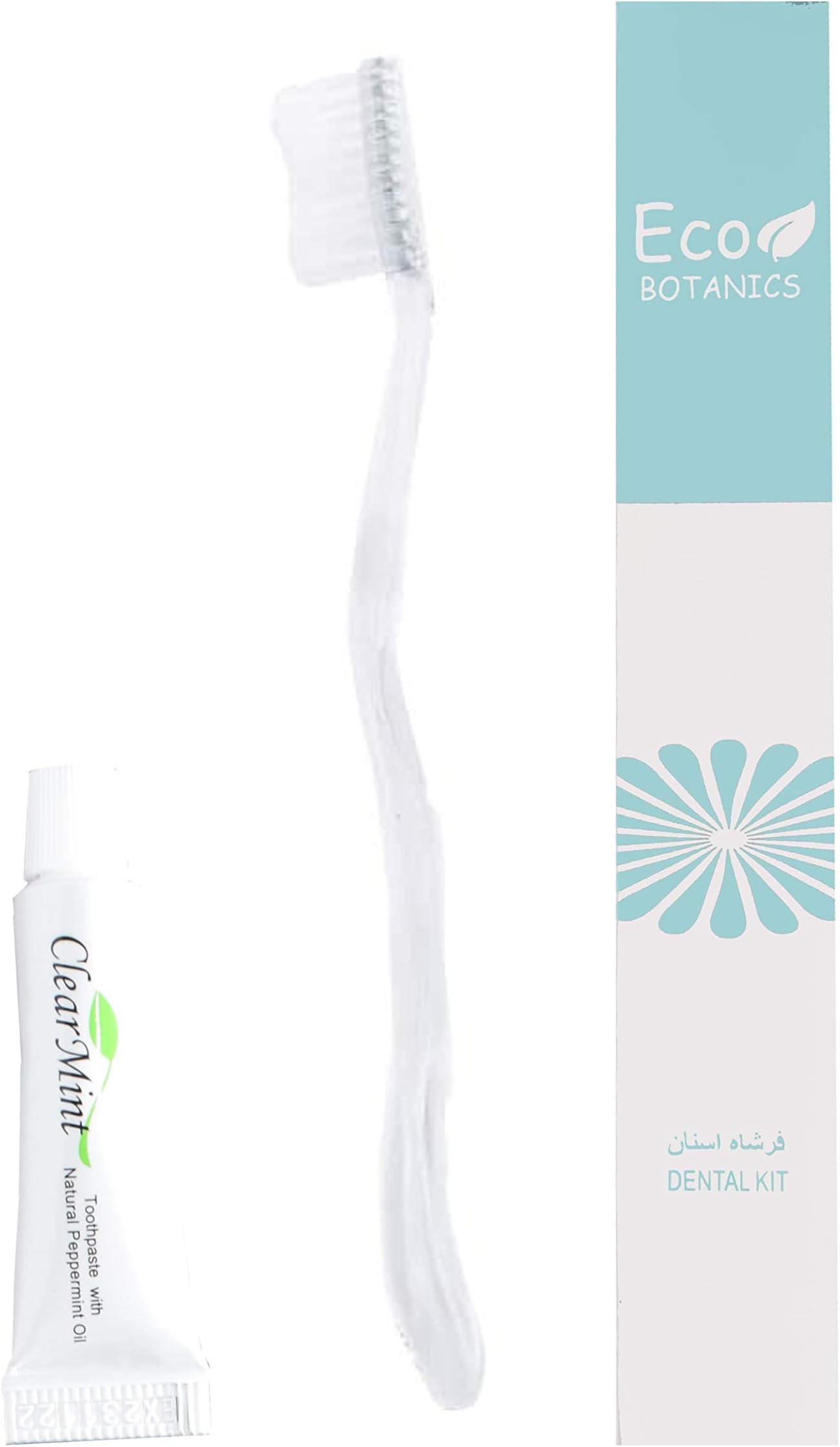 Disposable Toothbrush - Toothpaste Traveling Dental Kit For Adults & Kids (Pack of 20)