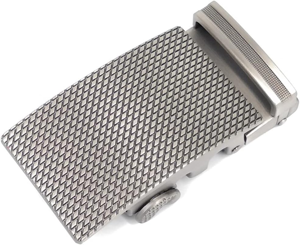 Men's Belt Automatic Buckles FashionAlloy Buckle 40mm Gray Fits In 3.5 CM Ratchet Belts Casual Styles