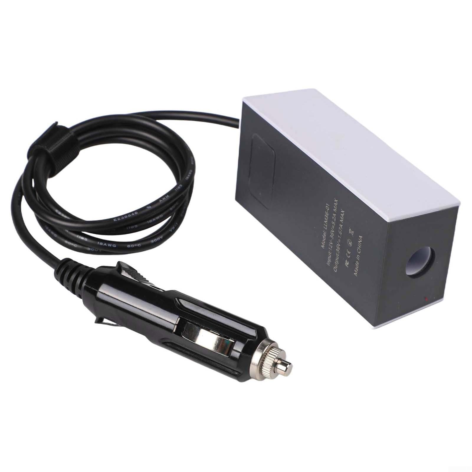 Zoegneer Kfz-Netzadapter DC Konverter Booster Konverter 12V-36V auf 36V 5A Ausgang Ladekabel für Starlink Mini für Fahrzeug-Boot-Installation