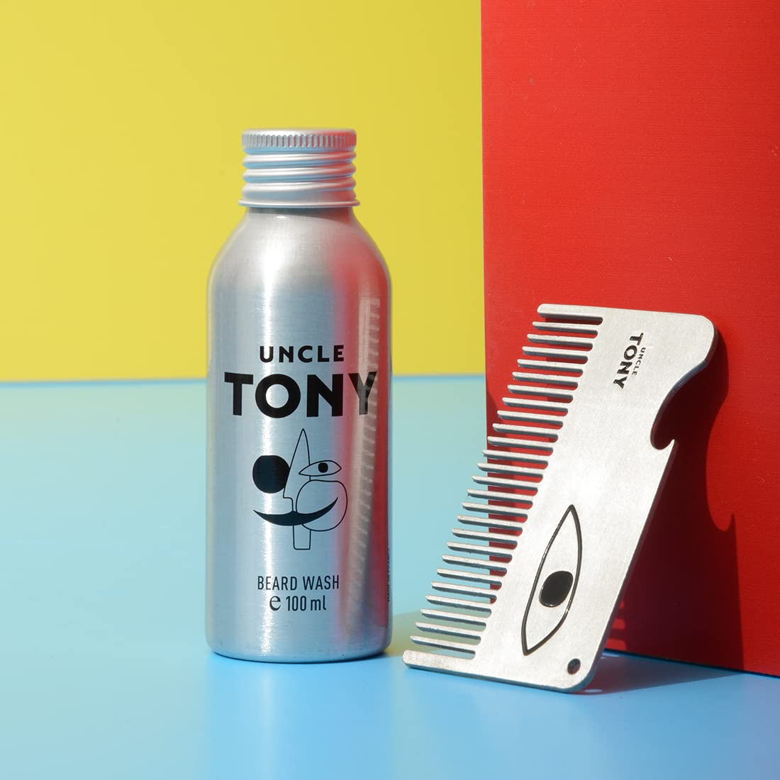 Uncle Tony Beard Wash + Beard Comb - Ultimate Men's Grooming Combo Kit | Complete Everyday Styling Package | Maintains Healthy Beards | Enhances Personal Care Routine-picture-56