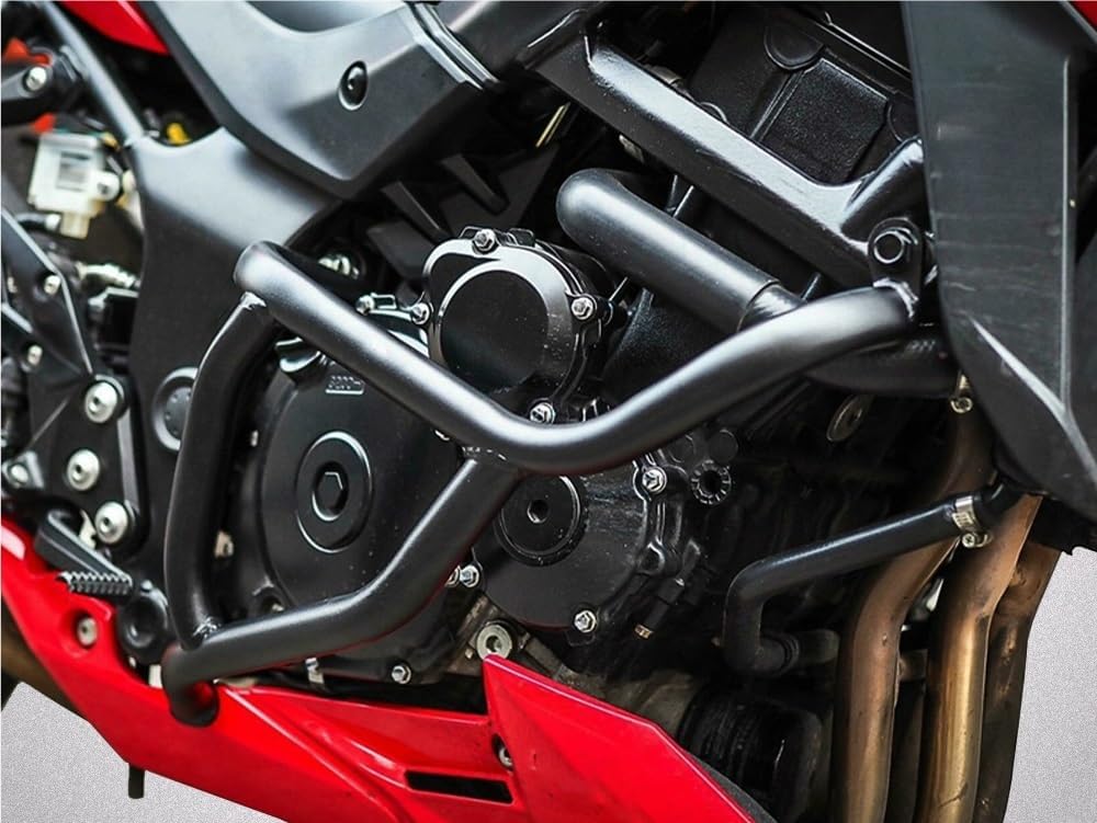 Engine Guard Crash Bars for GSX-S750 2017-2024 Motorcycle Bumper Engine Guard Crash Bar Body Frame Protector Bars Motorbike Crash Bar Bumper