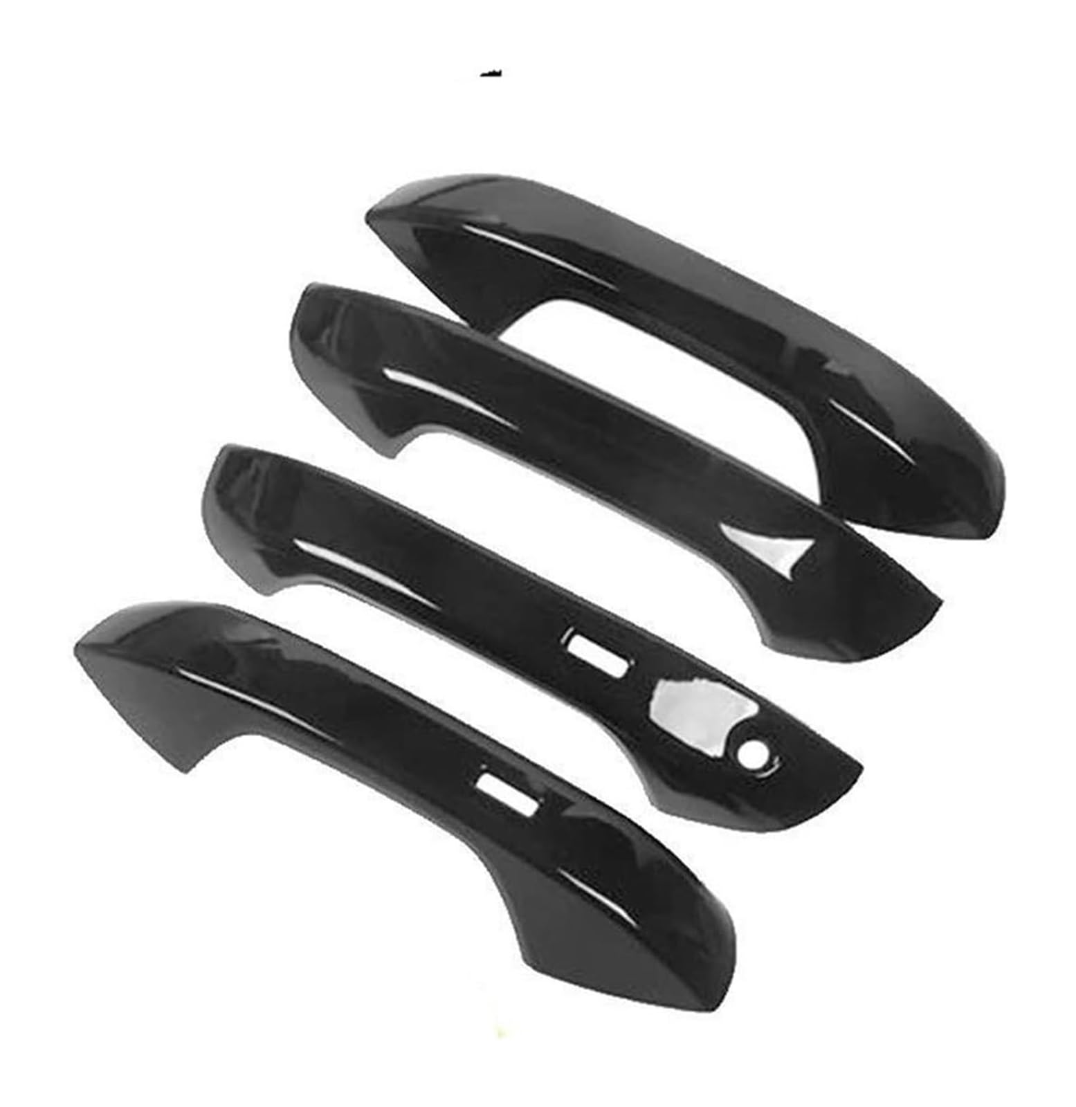 Qwqthgs Black 4 Handle Car Exterior Door Handle Cap Car Door Handle Protect Stickers Exterior