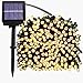 Produktbild Solar Lichterkette Aussen, 22M 200 LED Solarlichterkette, Wasserdicht Außenlichterketten, Gartenbeleuchtung, 8 Modi Solar Beleuchtung Deko für Garten, Terrasse, Zaun, Party, Hochzeiten (20M, Warmweiß)