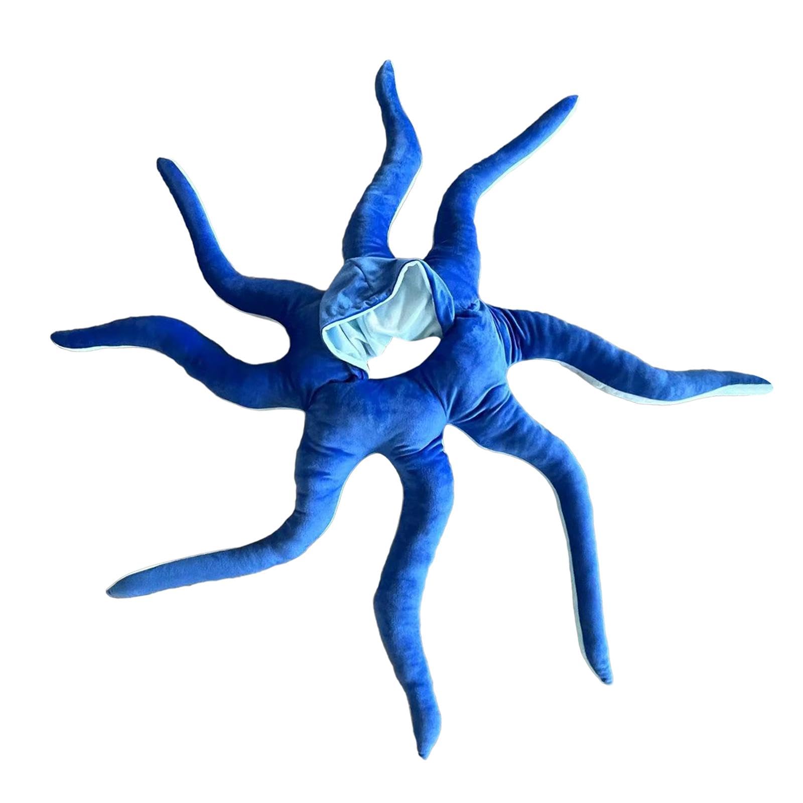 Costume da Neonato in Peluche, a Forma di Polpo O Calamaro, con Imbottitura Morbida E Confortevole, Ideale per Giochi, Compleanni E Feste, Blu