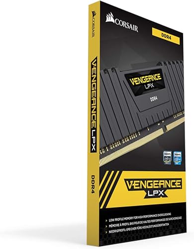 Miniatura 5 de Corsair Vengeance LPX 16GB (2x8GB) DDR4 3200 C16 1.35V - PC Memory CMK16GX4M2D3200C16 Negro