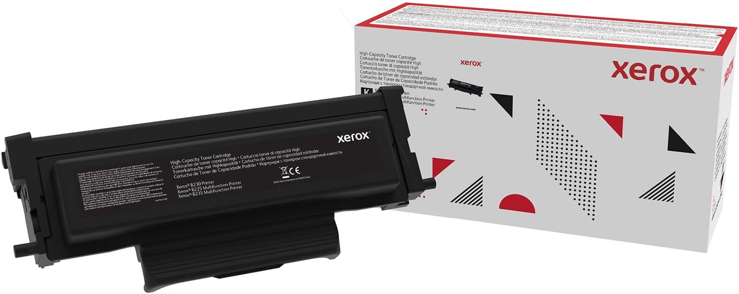 Xerox Genuine B230/B225/B235 Black High Capacity Toner Cartridge (3,000 Pages)- 006R04400